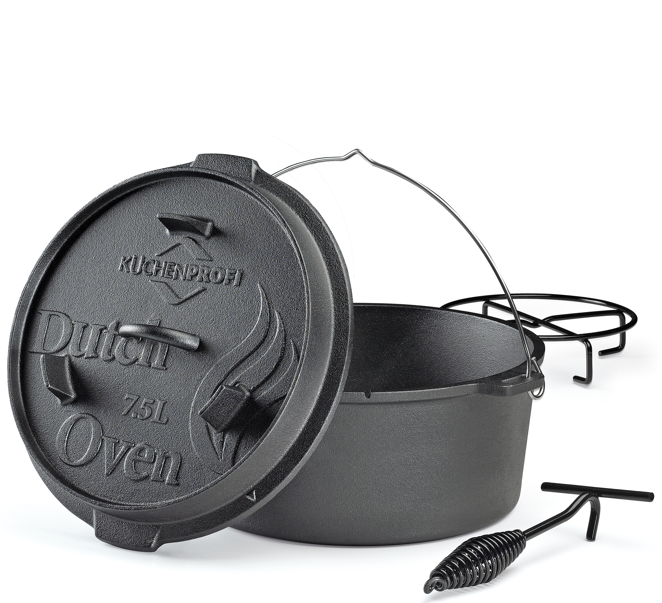 BBQ - Dutch Oven 7,5 L, 30 cm