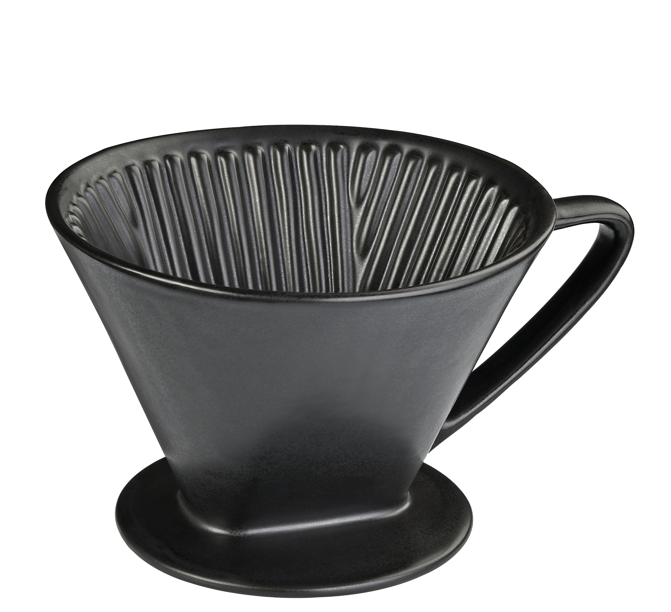 Kaffeefilter Gr. 4 schwarz matt