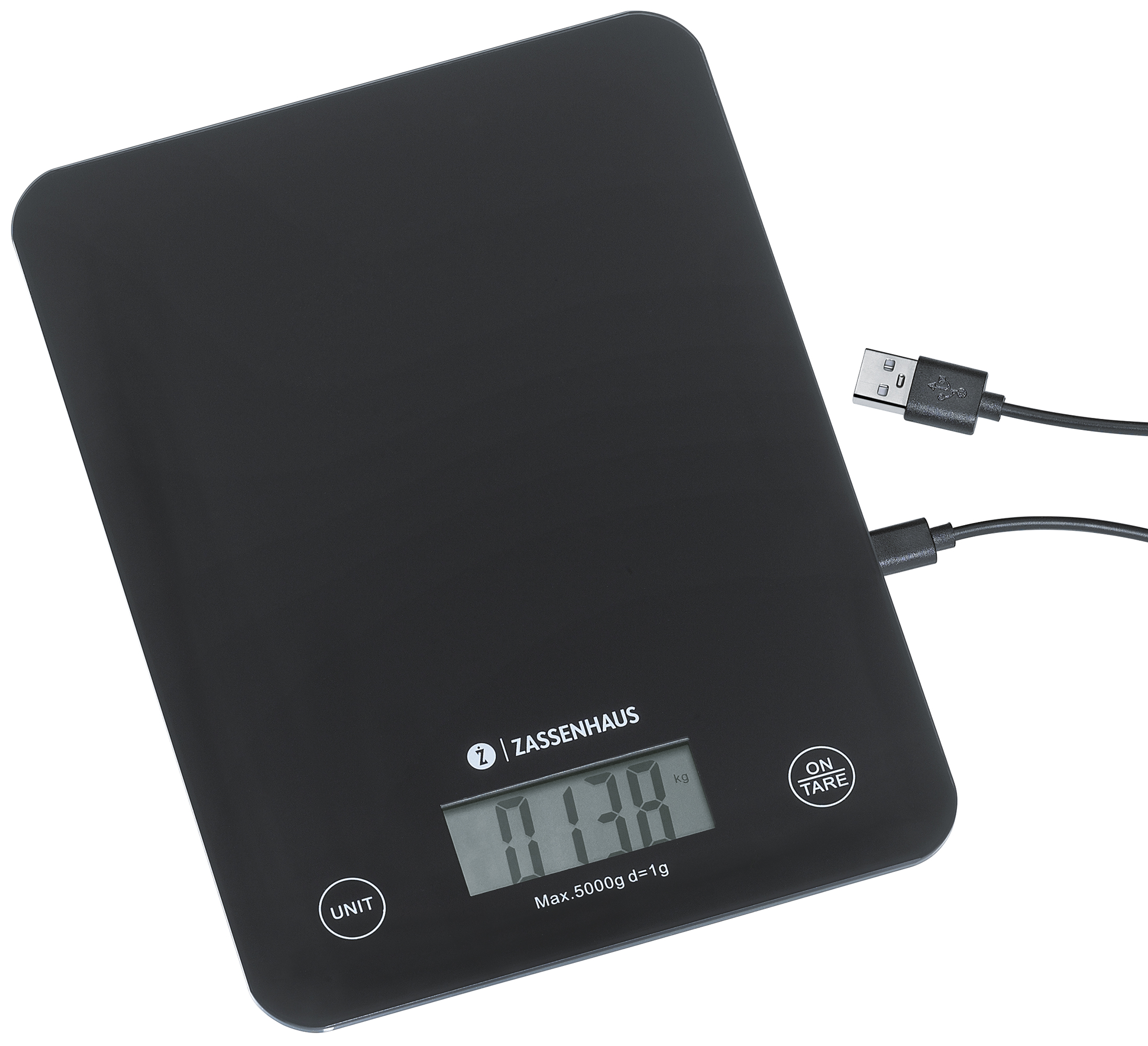 Digitale Küchenwaage BALANCE USB, schwarz