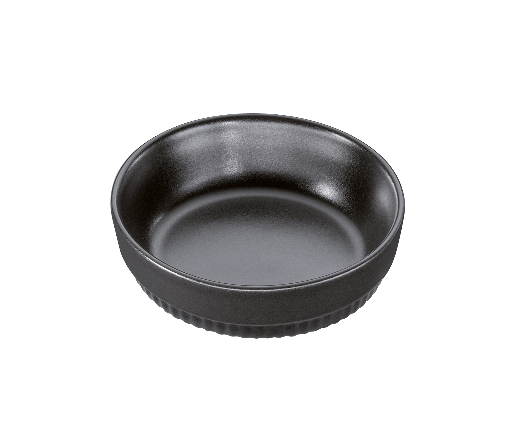 Crème Brûlée-Form CHALET Ø 12 cm schwarz