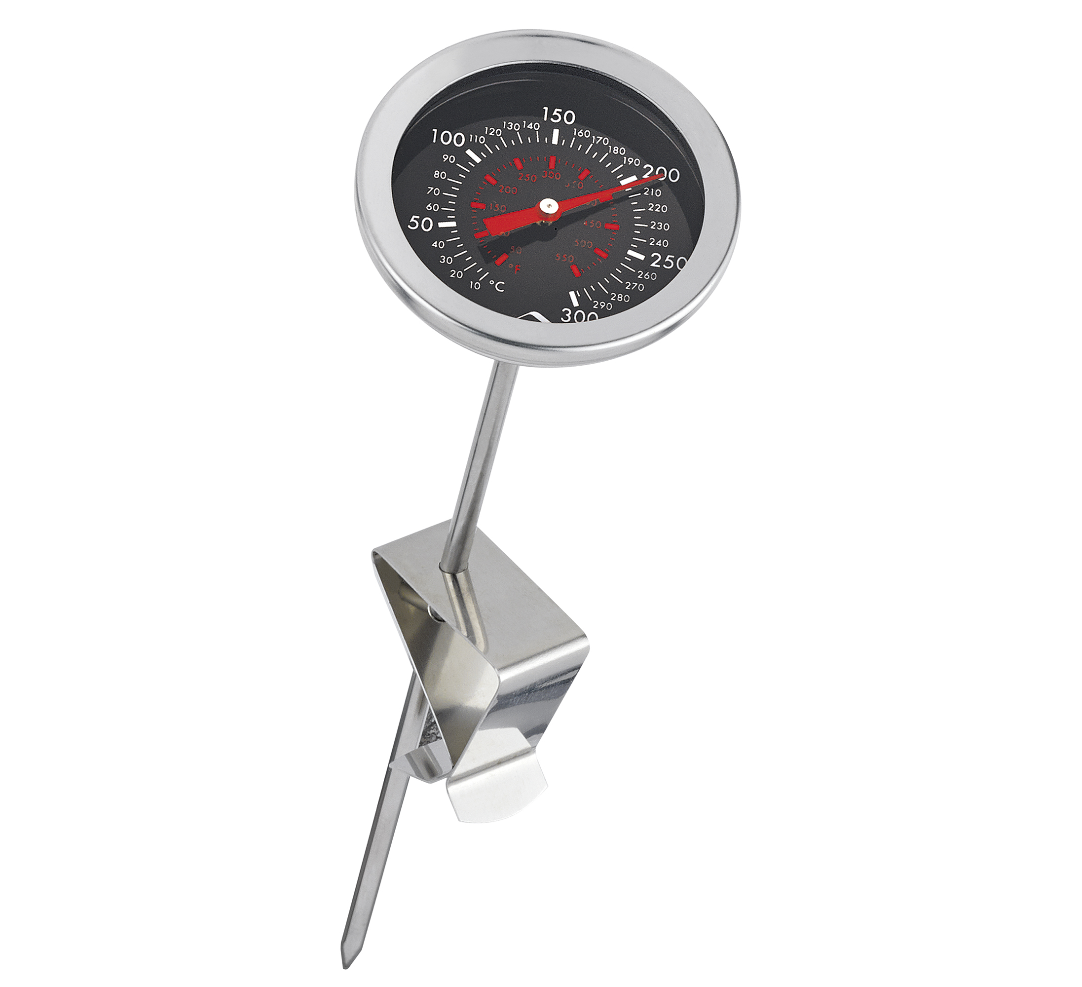 Frittier-Thermometer, schwarz